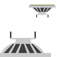 LED AR111 / G53 (12V)