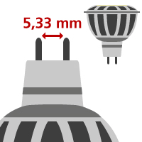 LED MR16/GU5.3 (12V)