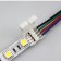 LED Verbinder Stecker/Kabelenden 10mm für farbige RGB LED Strips Montagebild