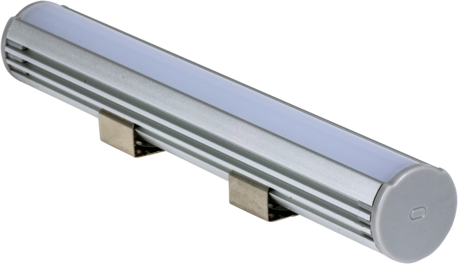 LED Aluminium rund-Profil 1m inklusive Abdeckung und Befestigung