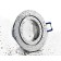 LC-Light ALU Einbaustrahler Chrom rund mit Klickverschluss IP44