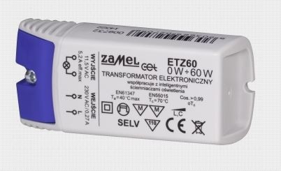 Zamel ETZ60 LED Netzteil / Treiber, VDE 12V, 60W, dimmbar