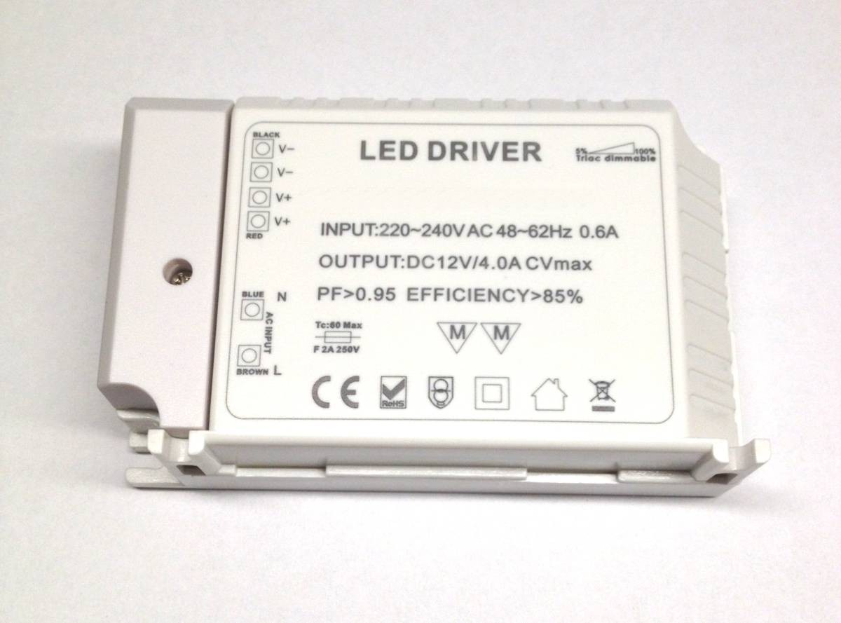 230V DC LED Netzteil Treiber Trafo Driver dimmbar mit dimmer Tastdimm 3W-24W 